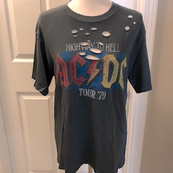Daydreamer Tops - “NEW” Daydreamer AC/DC Highway to Hell 1979 Tour T-Shirt